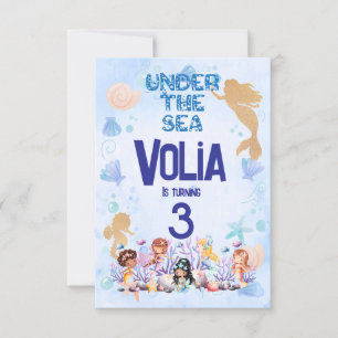 Under the Sea Invitation
