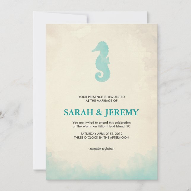 Under the Sea Invitation (Front)