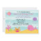 Under The Sea Invitation (Girl) - Whale Fish Crab