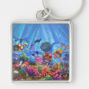 Under the Sea Key Ring