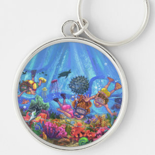 Under the Sea Key Ring