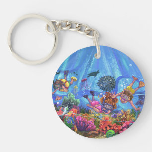 Under the Sea Key Ring