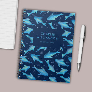 Under the Sea kids ocean fish shark Notebook