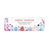Under the Sea Kids Return Address