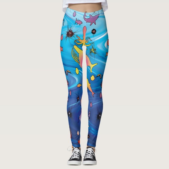 Under the Sea Leggings (Front)