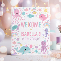 Under The Sea Let's Shellebrate Birthday Welcome