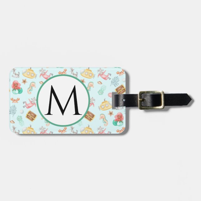 Under The Sea Luggage Tag (Front Horizontal)