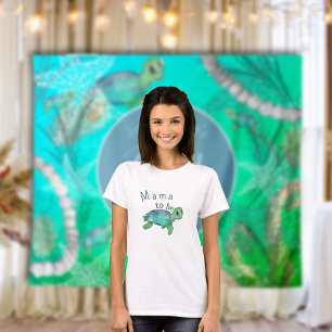Under the Sea Mama to Be Baby Shower T-Shirt