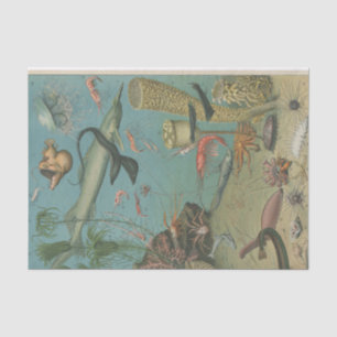 Under the sea marine biology crafters'  tissue paper