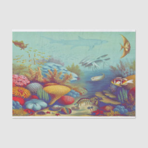 Under the Sea Marine Scene Tissue Paper