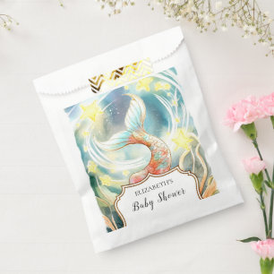 Under the Sea Mermaid Baby Shower Favour Bags