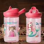 Under the Sea Mermaid  Kids School  Water Bottle<br><div class="desc">"Make a splash with this enchanting Under the Sea Mermaid-themed water bottle, the perfect birthday gift for kids! Designed with vibrant ocean-inspired colours and adorned with magical mermaids, this durable water bottle is both practical and fun. Personalise it with a custom photo to create a one-of-a-kind keepsake your little one...</div>