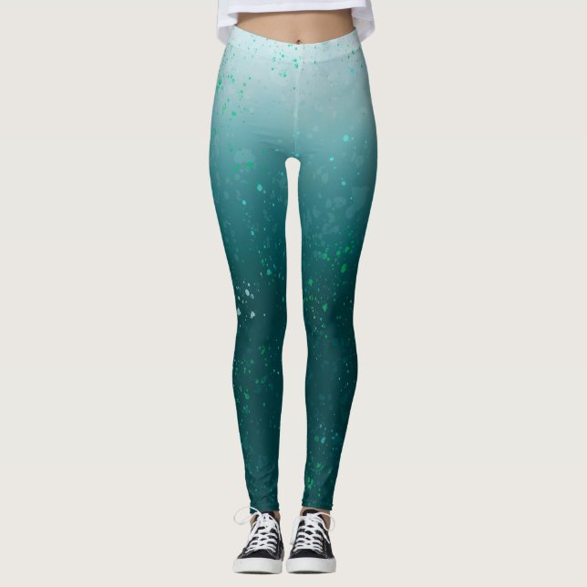 Under The Sea Mermaid Leggings (Front)