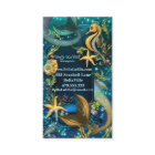 Under the Sea Mermaid Nautical Business Cards