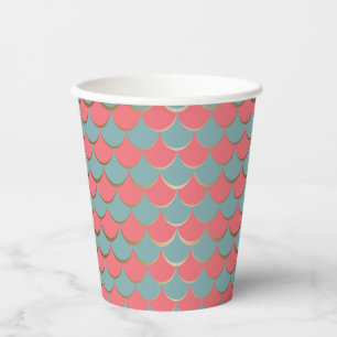 Under the Sea Mermaid Princes Birthday  Paper Cups