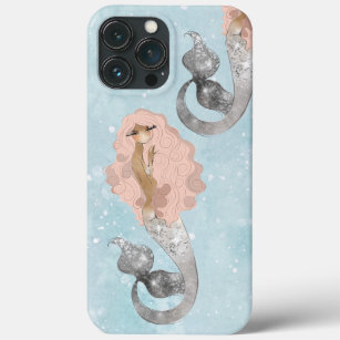 Under the Sea Mermaids with Pink Hair Case-Mate iPhone Case