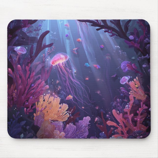 Under The Sea Mouse Mat (Front)