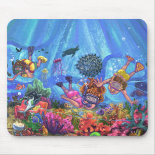 Under the Sea Mouse Mat