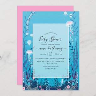 Under the Sea Nautical Baby Shower Invitation