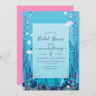 Under the Sea Nautical Bridal Shower Invitation