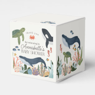 Under the Sea Ocean Baby Shower Favours Favour Box