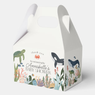 Under the Sea Ocean Baby Shower Party Favours Favour Box