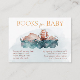 Under the Sea Ocean Books for Baby Enclosure Card