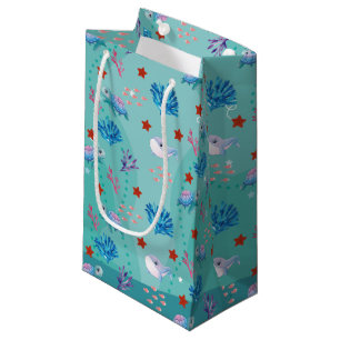 Under the Sea Ocean Sea Creatures Small Gift Bag