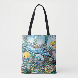 Under the Sea Oceanic See Creature Tote Bag