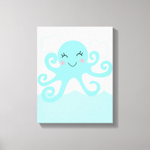 Under the Sea/Octopus Canvas Art