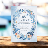 Under the Sea Oh Boy Blue Baby Shower