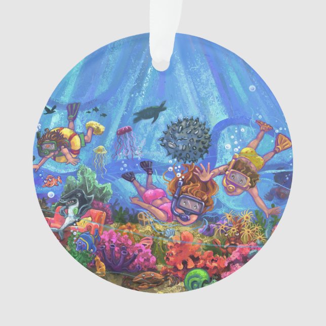Under the Sea Ornament (Front)