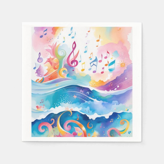 Under the Sea Paper Napkins (Front)