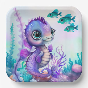 Under The Sea  Paper Plate