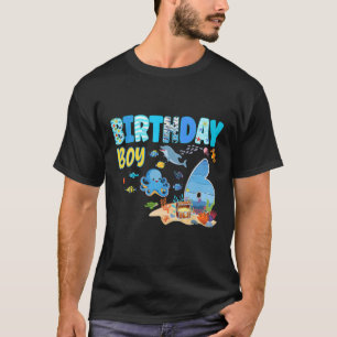 Under The Sea Party Birthday Fish Aquarium Animals T-Shirt