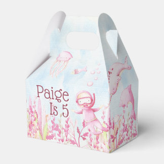 Under the Sea Party Favor Box 🐠 Custom Gift Boxes