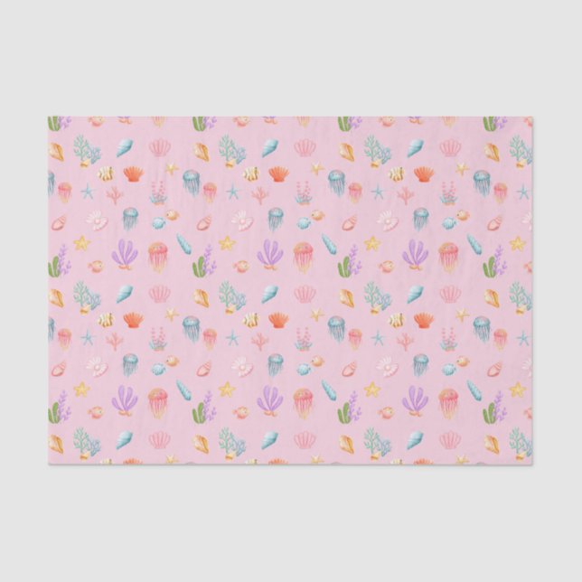 Under The Sea Pattern Tissue Paper (Front)