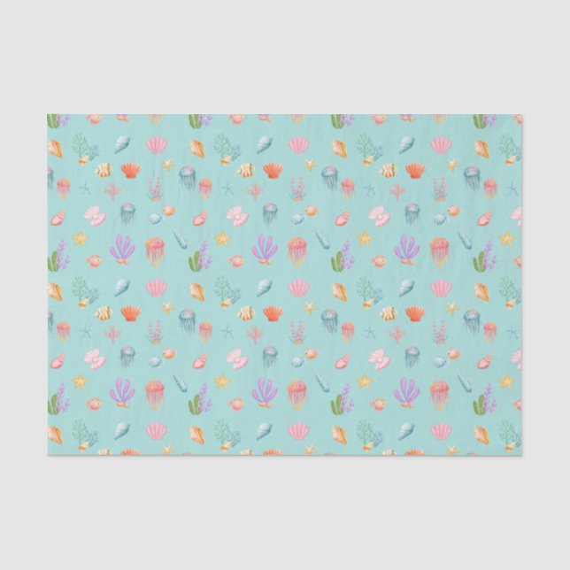 Under The Sea Pattern Tissue Paper (Front)