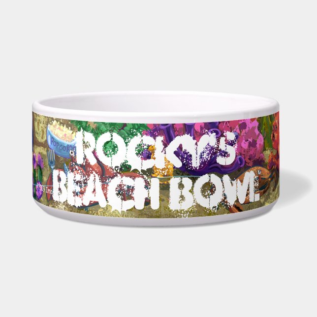 Under the Sea Personal Pet Bowl (Front)