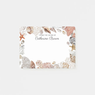 Under the sea personalised post-it notes
