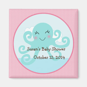 Under the Sea/Pink Octopus Magnet/Party Favour Magnet