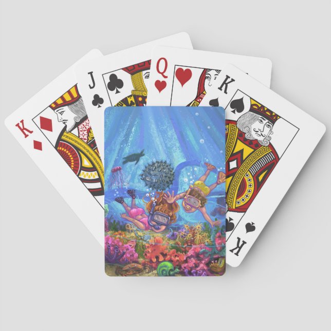Under the Sea Playing Cards (Back)