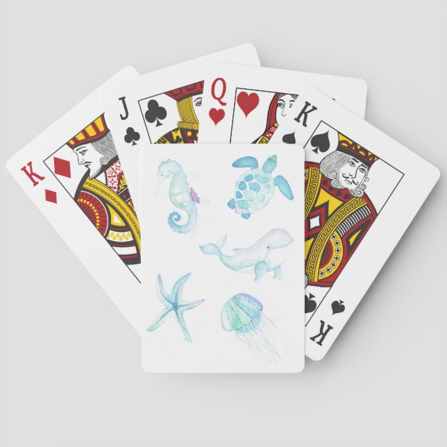 Under The Sea Playing Cards (Back)