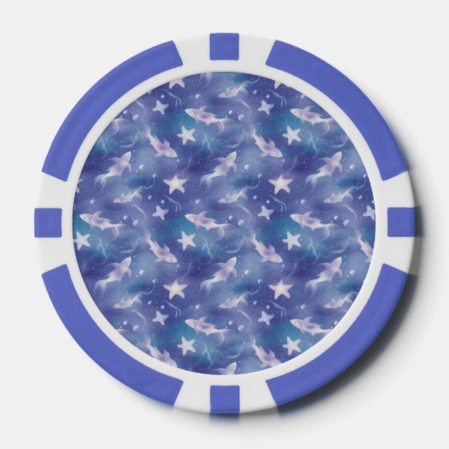 Under The Sea Poker Chips (Front)