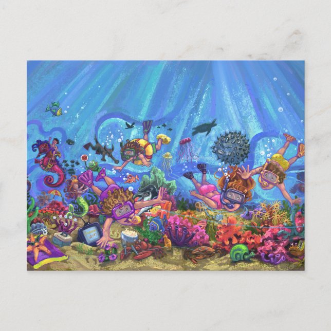 Under the Sea Postcard (Front)