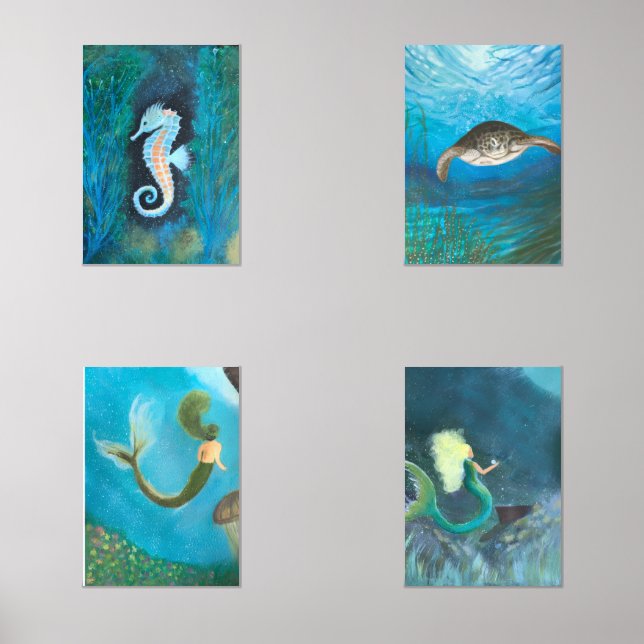 Under the Sea Print Set (Front)