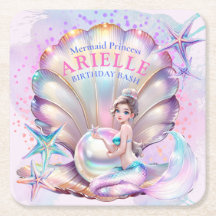 Under The Sea Purple & Teal Mermaid Birthday Bash