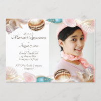Under the Sea Quinceanera Seashells Photo