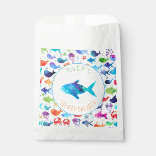 Under The Sea Rainbow Fish Birthday Baby Shower Favour Bags