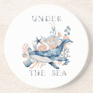 Under The Sea Sandstone Coaster